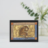 Carte Postale Singe bestiaire médiéval c. 1270 (Debout devant)