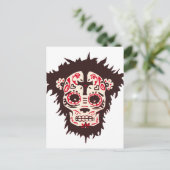 Carte Postale singe crâne de sucre (Debout devant)