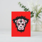 Carte Postale singe de los muertos (Debout devant)