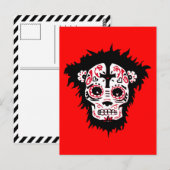 Carte Postale singe de los muertos (Devant / Derrière)