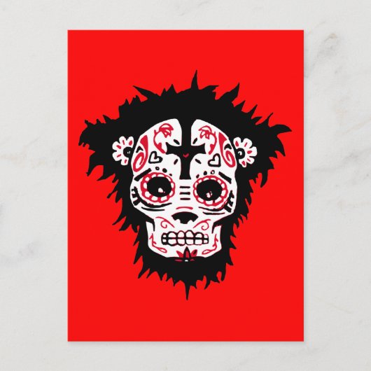 Carte Postale singe de los muertos (Devant)