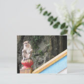 Carte Postale singe des grottes de Batu (Debout devant)