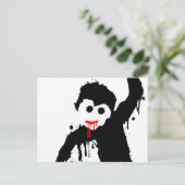 Carte Postale singe dripz (Debout devant)