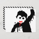 Carte Postale singe dripz (Devant / Derrière)