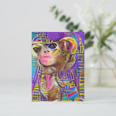 Carte Postale Singe égyptien (Debout devant)
