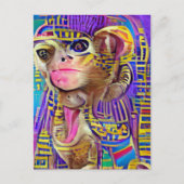 Carte Postale Singe égyptien (Devant)