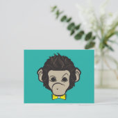 Carte Postale singe identica (Debout devant)
