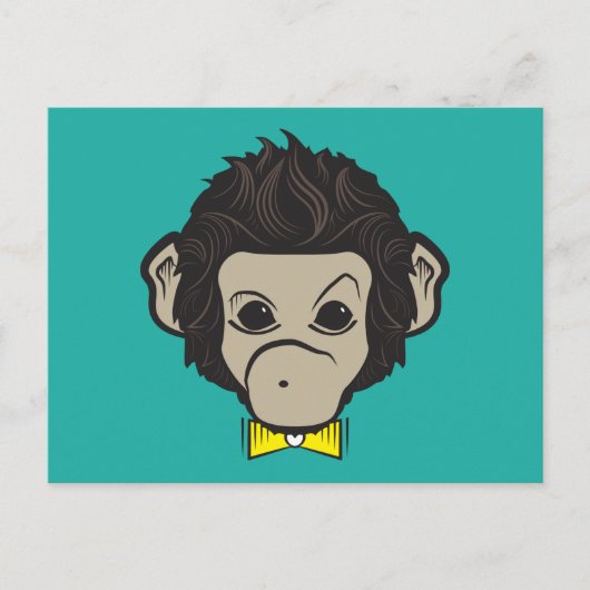 Carte Postale singe identica (Devant)