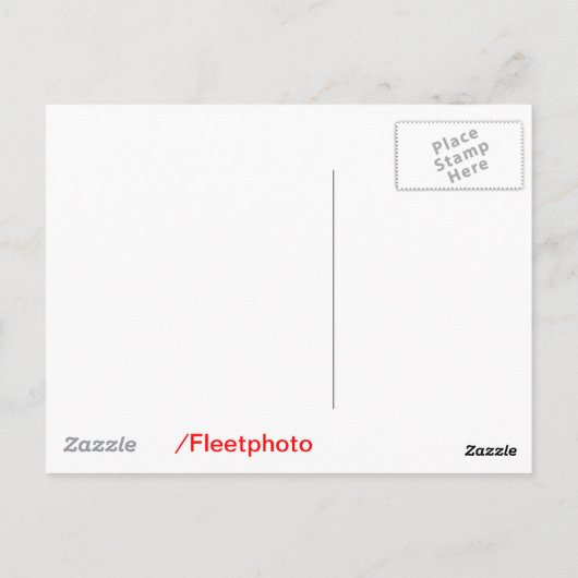Carte Postale Singe loup multicolore (Dos)