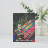 Carte Postale Singe macque aux grottes de Batu, Malaisie Voyage (Debout devant)