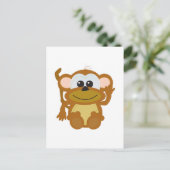 Carte Postale singe mignon Goofkins (Debout devant)