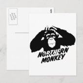 Carte Postale Singe nordique (Devant / Derrière)