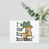 Carte Postale Singes Big Brother (Debout devant)