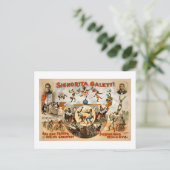 Carte Postale Singes les plus performants du monde 1892 (Debout devant)