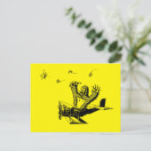 Carte Postale Singes Sur Les Avions (Debout devant)