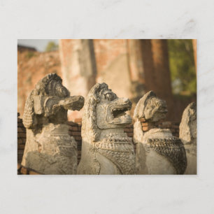 Carte Postale Singhat Wat Thammikarat