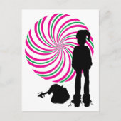 Carte Postale sinistre père Noël (Devant)