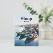Carte Postale Sinop Turquie (Debout devant)