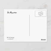 Carte postale Sint Maarten (Dos)