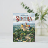 Carte Postale Sintra Portugal (Debout devant)