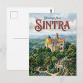 Carte Postale Sintra Portugal (Devant / Derrière)