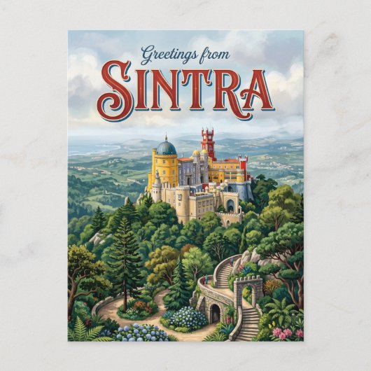 Carte Postale Sintra Portugal (Devant)