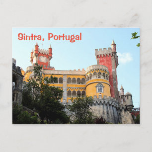 Carte Postale Sintra, Portugal : Palais Pena, près de Lisbonne