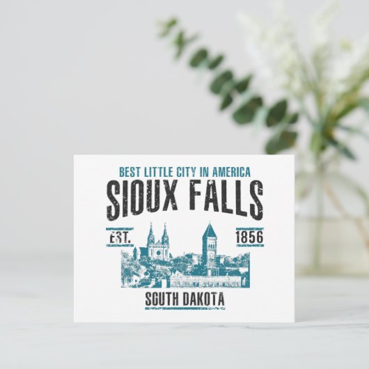 Carte Postale Sioux Falls (Debout devant)