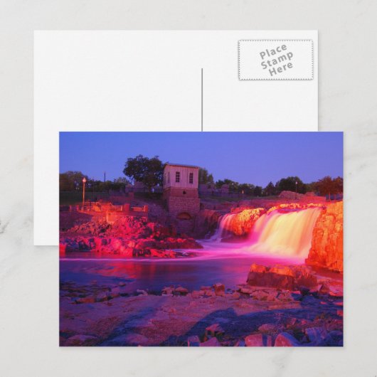 Carte Postale Sioux Falls (Devant / Derrière)