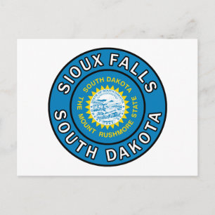 Carte Postale Sioux Falls Dakota du Sud