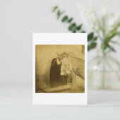 Carte Postale Sioux Hunter avec Bow par Tee Pee (Debout devant)