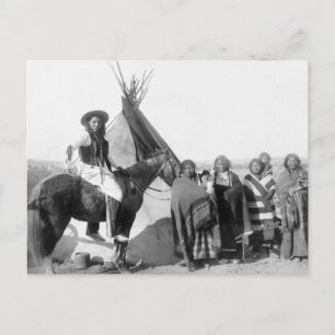 Carte Postale Sioux Lakota : 1891