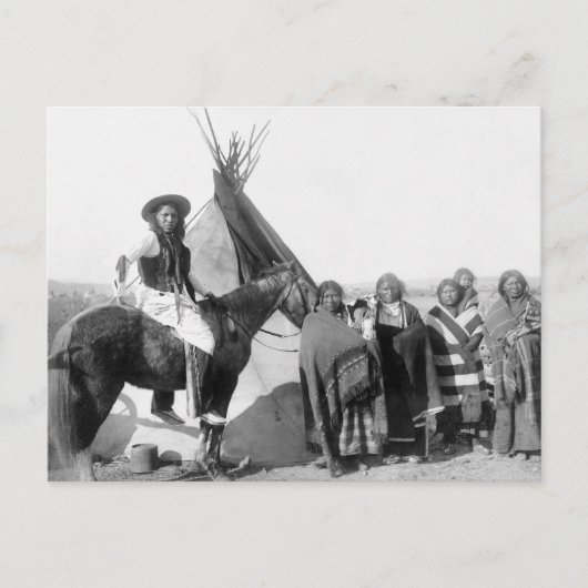 Carte Postale Sioux Lakota : 1891 (Devant)