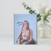 Carte Postale Sioux Warrior (vers 1890) (Debout devant)