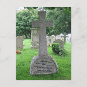 Carte Postale Sir Arthur Conan Doyle's tombstone
