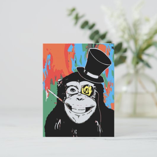 Carte Postale Sir Chimpy (Debout devant)