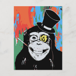 Carte Postale Sir Chimpy