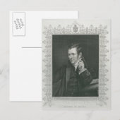 Carte Postale Sir Humphry Davy (Devant / Derrière)