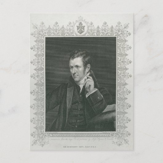 Carte Postale Sir Humphry Davy (Devant)