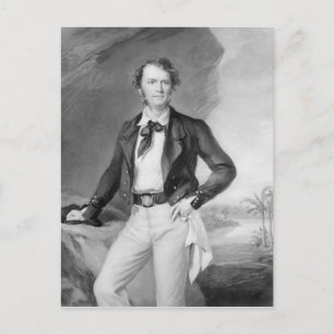 Carte Postale Sir James Brooke Rajah de Sarawak, 1847