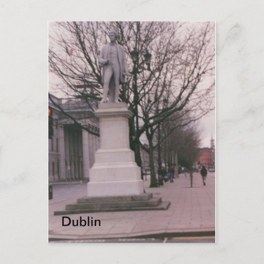 Carte Postale Sir John Gray Monument, O'Connell St, Dublin, Ire (Devant)
