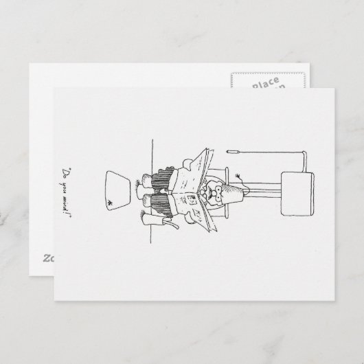 Carte Postale Sir Mathew Cartwright (Devant / Derrière)