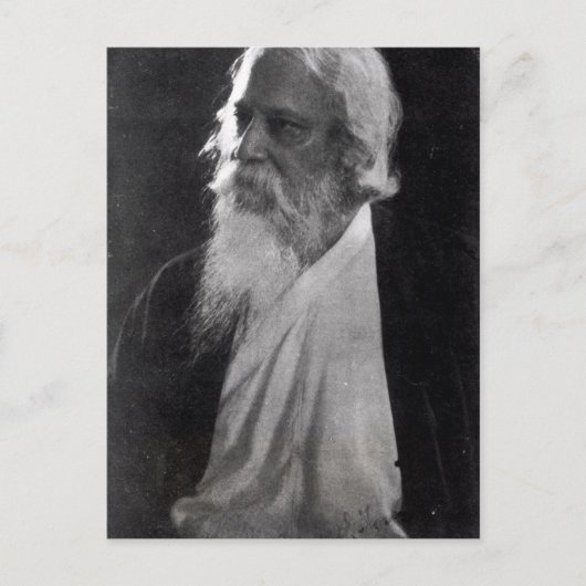 Carte Postale Sir Rabindranath Tagore (Devant)
