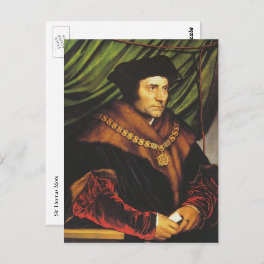 Carte Postale Sir Thomas More (Devant / Derrière)
