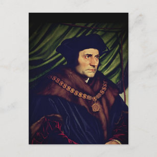 Carte Postale Sir Thomas More - par Hans Holbein, le Jeune