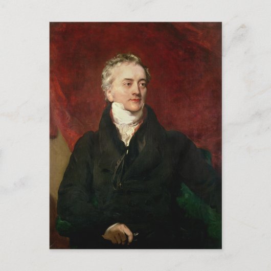 Carte Postale Sir Thomas Young MD, FRS (Devant)