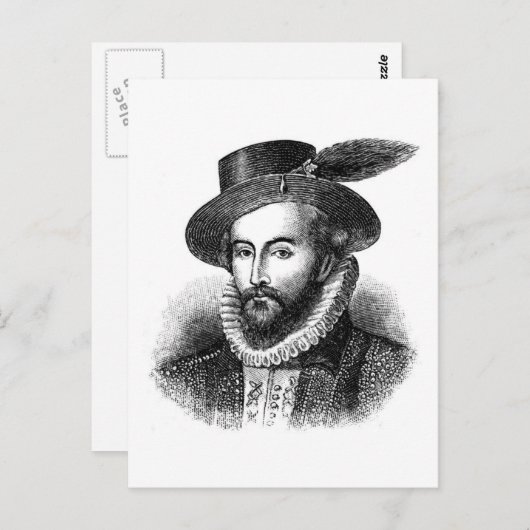 Carte Postale sir-walter-raleigh (Devant / Derrière)