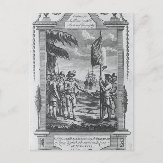 Carte Postale Sir Walter Raleigh (Devant)