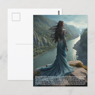 Carte Postale Siren Loreley