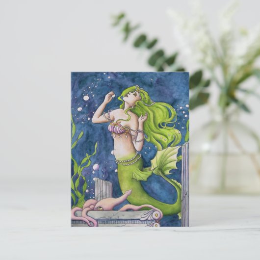 Carte Postale Sirène (Debout devant)